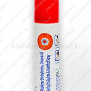 Diclofenac Diethylamine, Linseed Oil, Methyl Salicylate and Menthol Spray