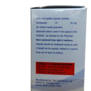 Alternative view of Omeprazole Capsule 20mg